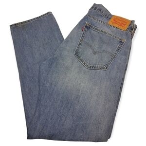 Vintage Levi's 505 Zipper Fly Denim Jeans Waist 36", Length 32"